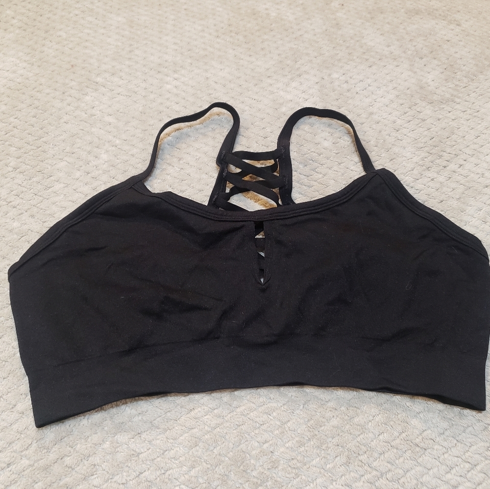 Raceback sports bra